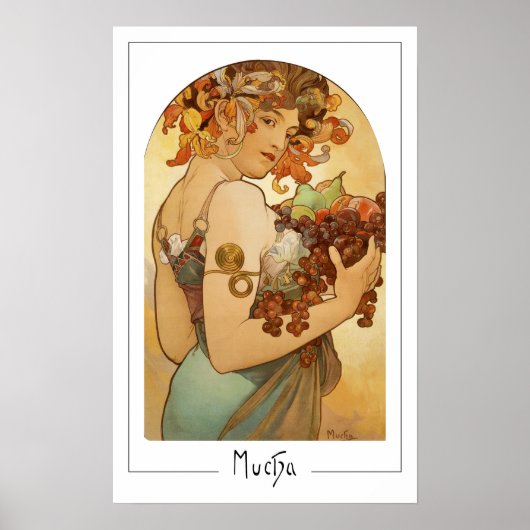 Poster d'art Alphonse Mucha Zedign #220 (Devant)