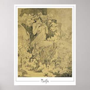 Poster d'art Alphonse Mucha Zedign #285