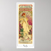 Poster d'art Alphonse Mucha Zedign #302 (Devant)