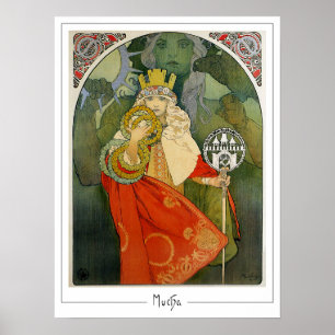 Poster d'art Alphonse Mucha Zedign #312