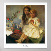 Poster d'art Alphonse Mucha Zedign #331 (Devant)