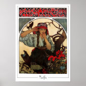 Poster d'art Alphonse Mucha Zedign #374 (Devant)