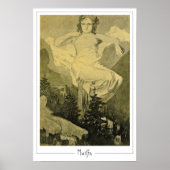 Poster d'art Alphonse Mucha Zedign #404 (Devant)