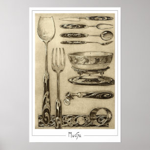 Poster d'art Alphonse Mucha Zedign #55