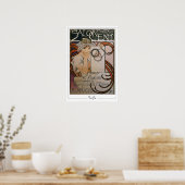 Poster d'art Alphonse Mucha Zedign #93 (Cuisine)