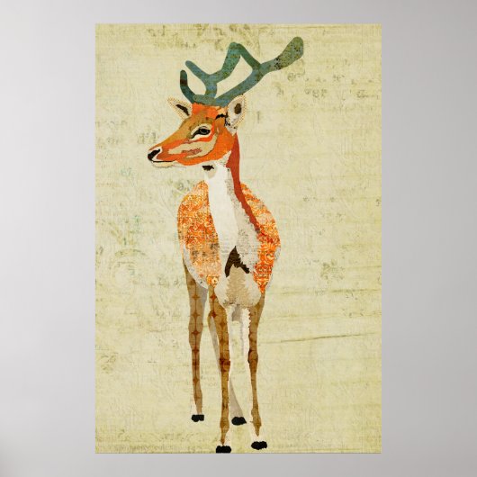 Poster d'art Amber Buck (Devant)