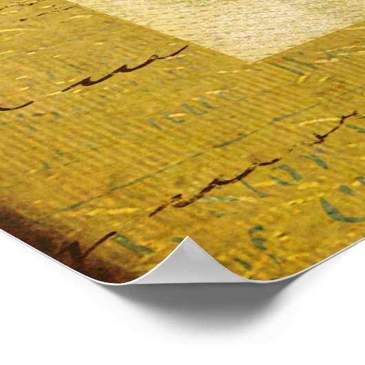 Poster d'art Amber Foxes (Coin)