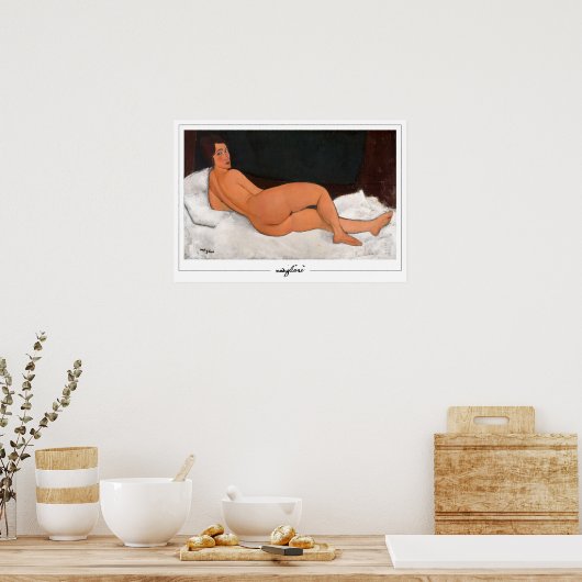 Poster d'art Amedeo Modigliani Zedign #133 (Cuisine)