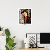 Poster d'art Amedeo Modigliani Zedign #146 (Bureau à domicile)