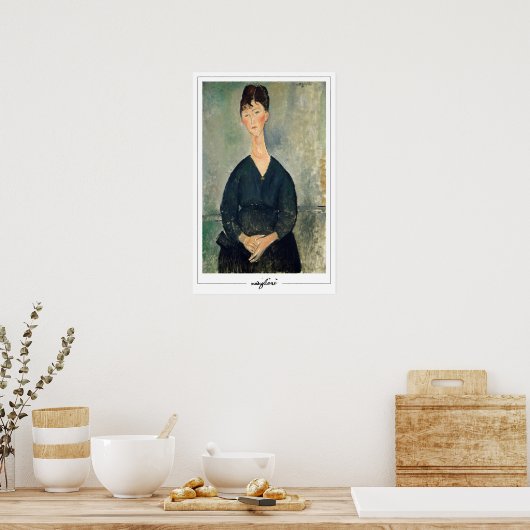 Poster d'art Amedeo Modigliani Zedign #15 (Cuisine)
