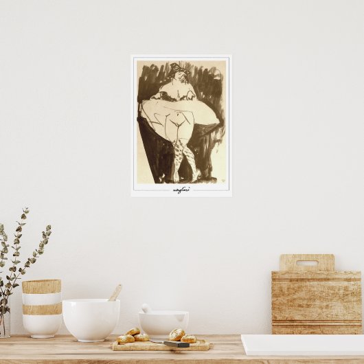 Poster d'art Amedeo Modigliani Zedign #168 (Cuisine)