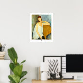 Poster d'art Amedeo Modigliani Zedign #17 (Bureau à domicile)