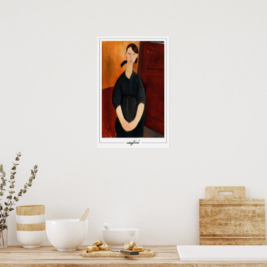 Poster d'art Amedeo Modigliani Zedign #255 (Cuisine)