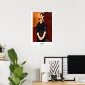 Poster d'art Amedeo Modigliani Zedign #255 (Bureau à domicile)