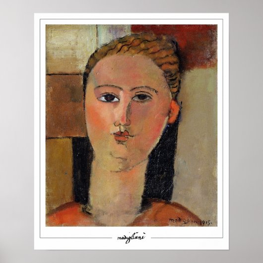 Poster d'art Amedeo Modigliani Zedign #269 (Devant)