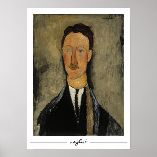 Poster d'art Amedeo Modigliani Zedign #351 (Devant)