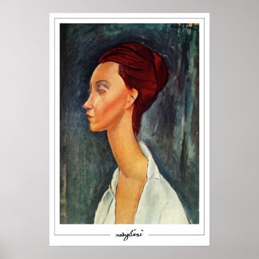 Poster d'art Amedeo Modigliani Zedign #70 (Devant)