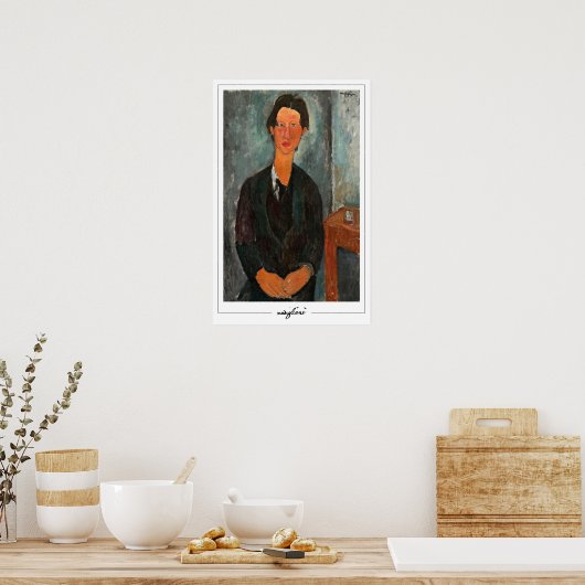 Poster d'art Amedeo Modigliani Zedign #9 (Cuisine)