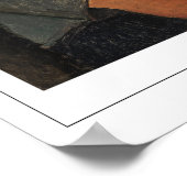 Poster d'art Amedeo Modigliani Zedign #96 (Coin)