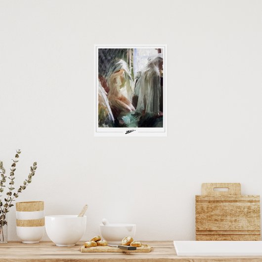 Poster d'art Anders Zorn Zedign #12 (Cuisine)
