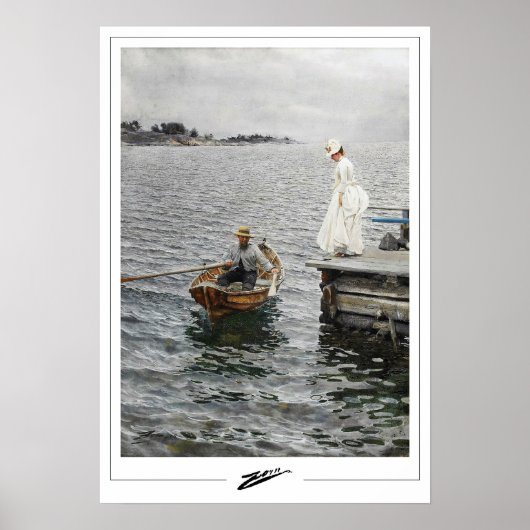 Poster d'art Anders Zorn Zedign #128 (Devant)