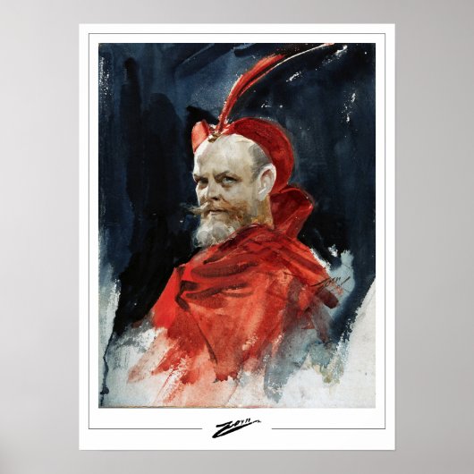 Poster d'art Anders Zorn Zedign #14 (Devant)