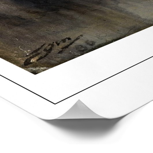 Poster d'art Anders Zorn Zedign #316 (Coin)