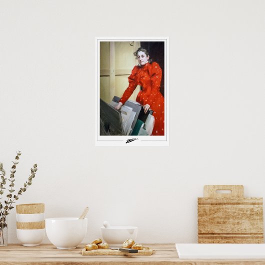 Poster d'art Anders Zorn Zedign #363 (Cuisine)