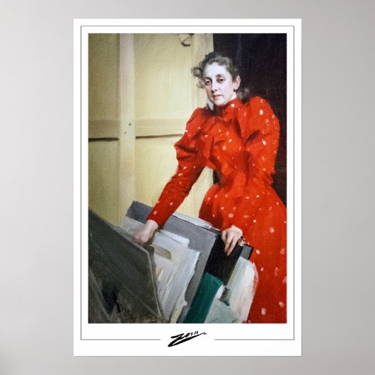 Poster d'art Anders Zorn Zedign #363 (Devant)