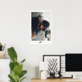 Poster d'art Anders Zorn Zedign #368 (Bureau à domicile)