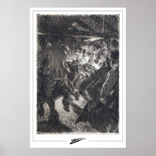 Poster d'art Anders Zorn Zedign #371
