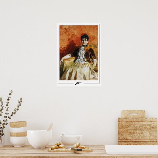 Poster d'art Anders Zorn Zedign #89 (Cuisine)