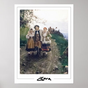 Poster d'art Anders Zorn Zedign #93