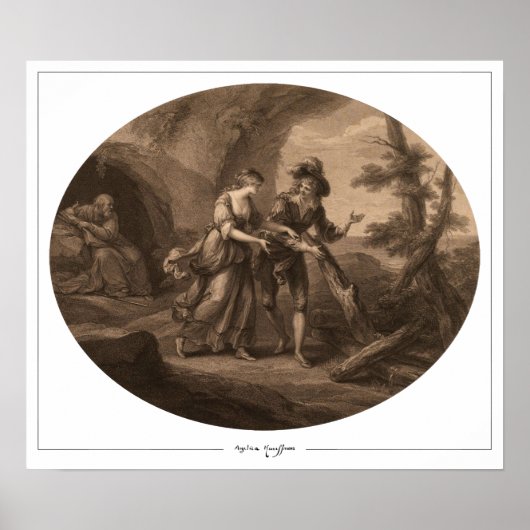 Poster d'art Angelica Kauffman Zedign #177 (Devant)