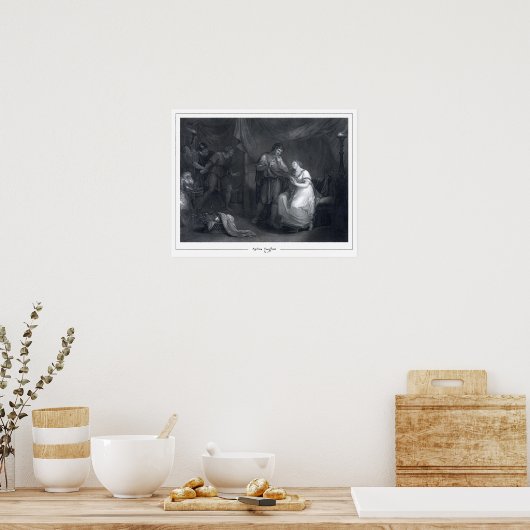 Poster d'art Angelica Kauffman Zedign #178 (Cuisine)