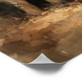 Poster d'art animal de ferme de porc (Coin)