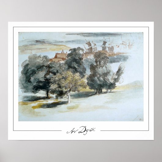 Poster d'art Anthony van Dyck Zedign #230 (Devant)