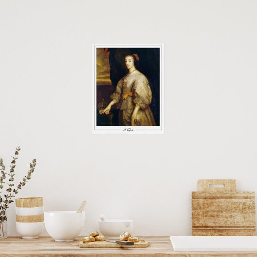 Poster d'art Anthony van Dyck Zedign #43 (Cuisine)