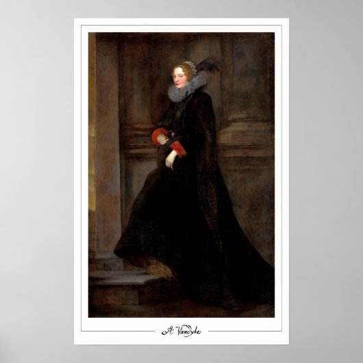 Poster d'art Anthony van Dyck Zedign #44 (Devant)