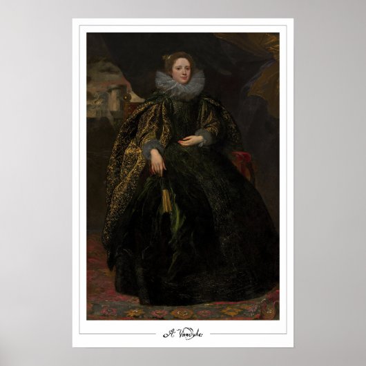 Poster d'art Anthony van Dyck Zedign #474 (Devant)