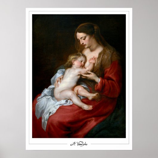 Poster d'art Anthony van Dyck Zedign #62 (Devant)