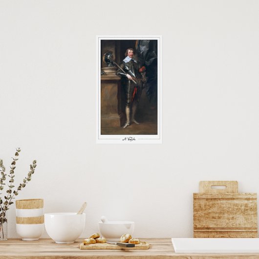 Poster d'art Anthony van Dyck Zedign #642 (Cuisine)