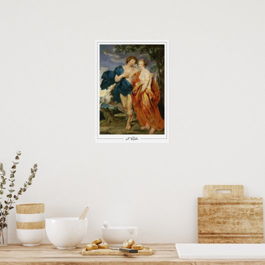 Poster d'art Anthony van Dyck Zedign #703 (Cuisine)