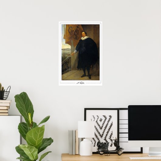 Poster d'art Anthony van Dyck Zedign #72 (Bureau à domicile)