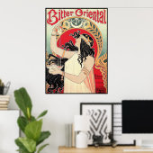Poster d'art : Art Nouveau - Bitter Oriental (Bureau à domicile)