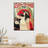 Poster d'art : Art Nouveau - Bitter Oriental (Cuisine)