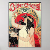 Poster d'art : Art Nouveau - Bitter Oriental (Devant)