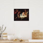 Poster d'art Baby Jesus in Manger (Cuisine)