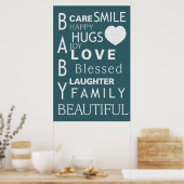 Poster d'art Baby Subway (Cuisine)