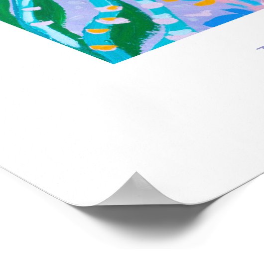 Poster d'art : Balayage de noix de coco des Caraïb (Coin)